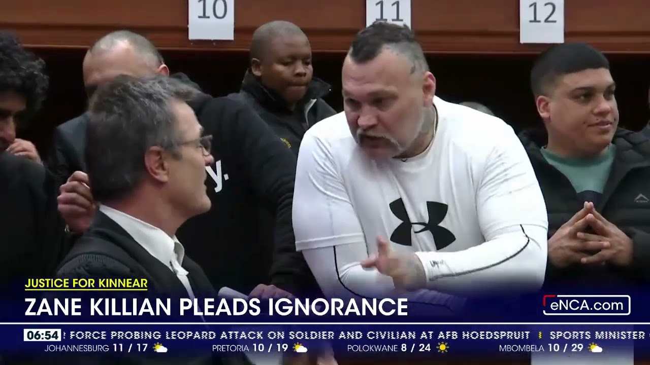 Justice for Kinnear | Zane Killian pleads ignorance