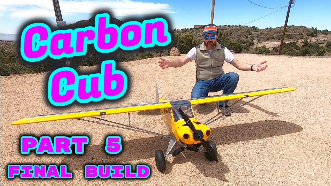 Hangar 9 Carbon Cub 15cc FINAL BUILD Part 5