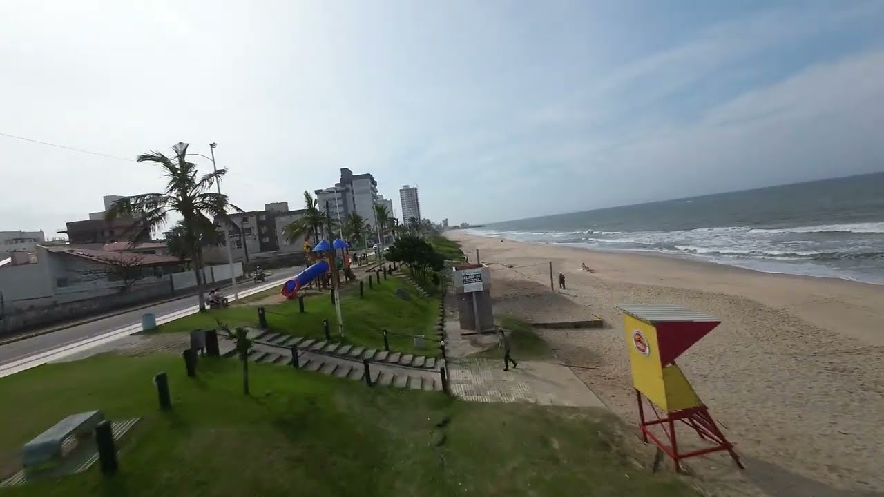 Praia do Tabuleiro - Barra Velha - SC - (02) FPV 4K - Cinematic - Drone FPV