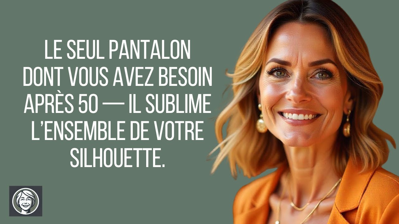 5 Pantalons Essentiels Que Ttoute Femme De Plus De 50 Ans Doit Avoir Dans Sa Garde-robe