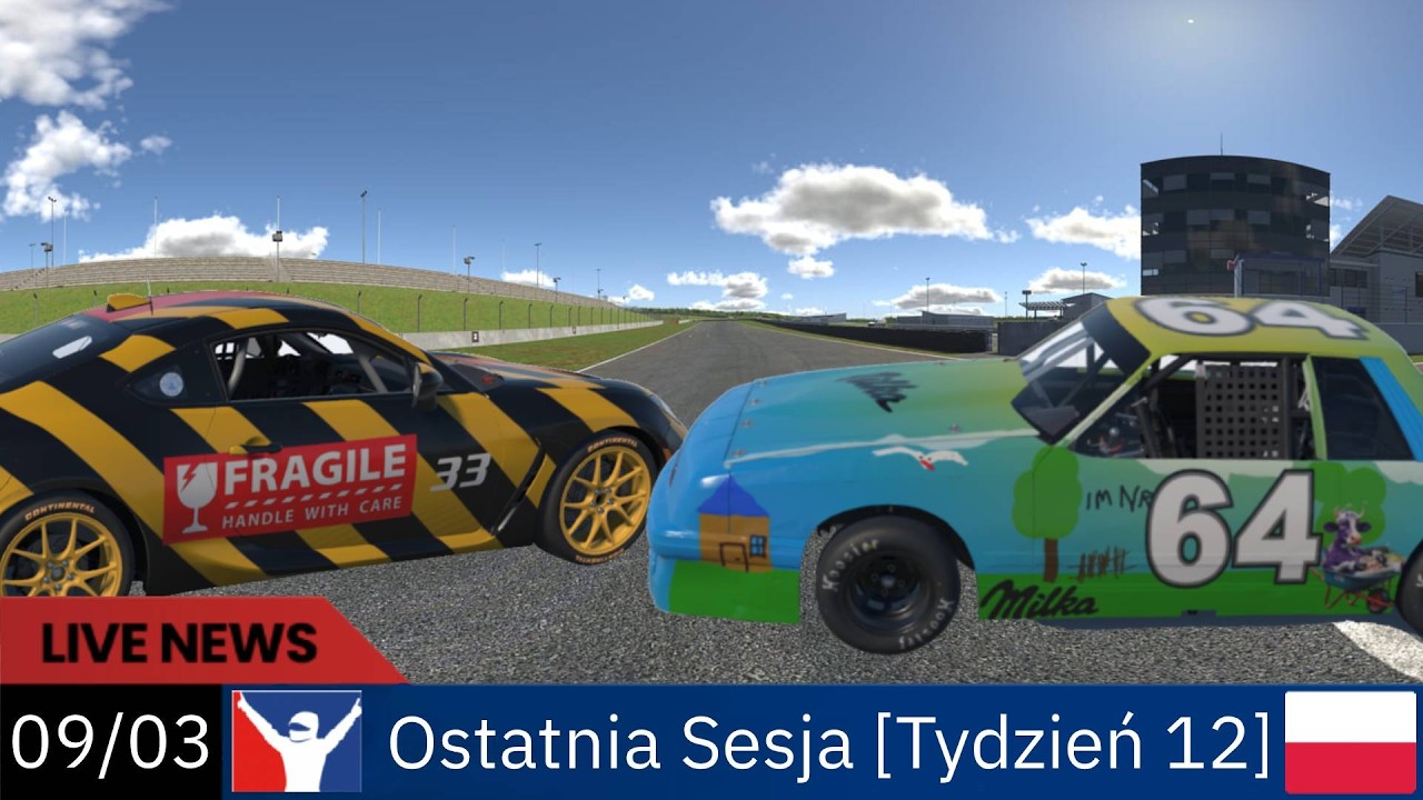 Ostatnia Sesja w 12 Tygodniu🔥🏁| Iracing| live PL