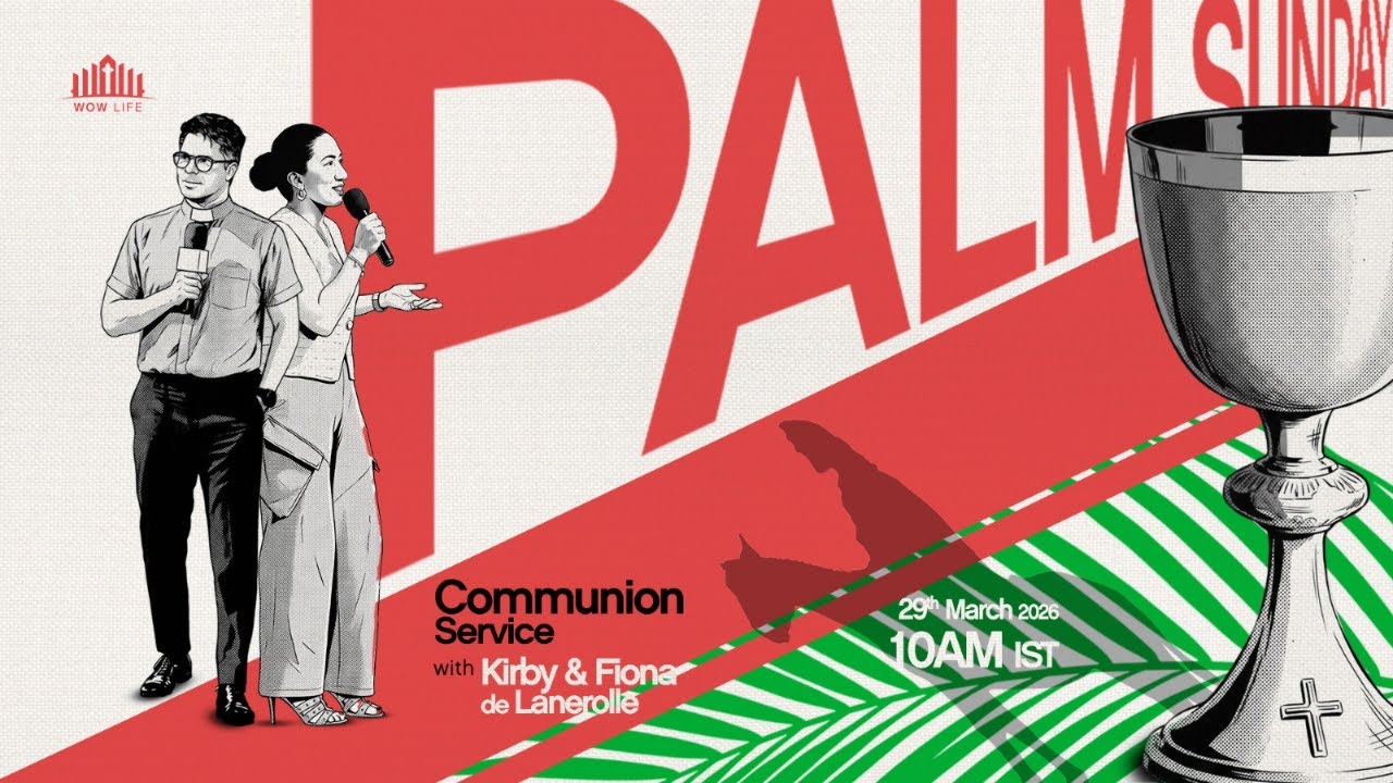 Palm Sunday with Kirby and Fiona de Lanerolle