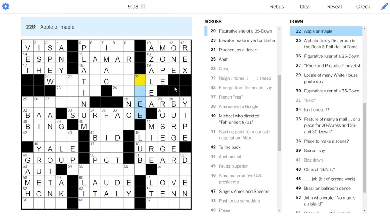 [Unintentional ASMR] Solving the NYT Crossword