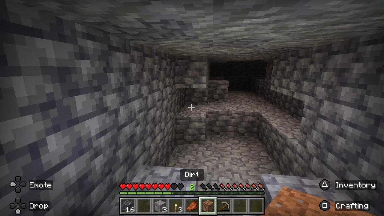 First we mine then we craft