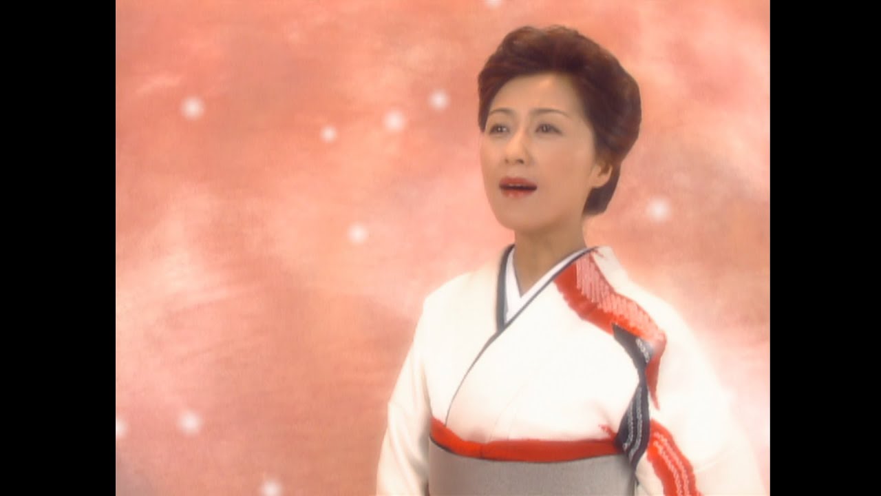 長山洋子「紅い雪」Music Video
