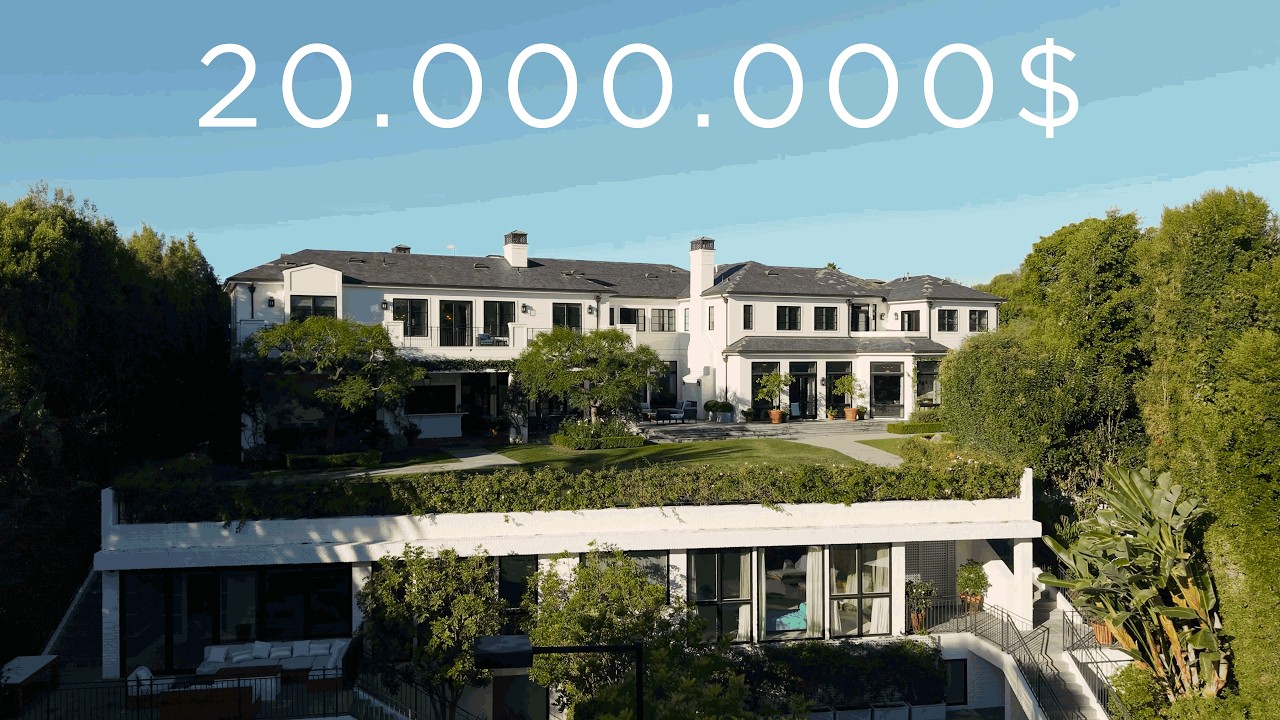 Inside a $20,000,000 Luxury Mansion in Hollywood, Los Angeles 🇺🇸
