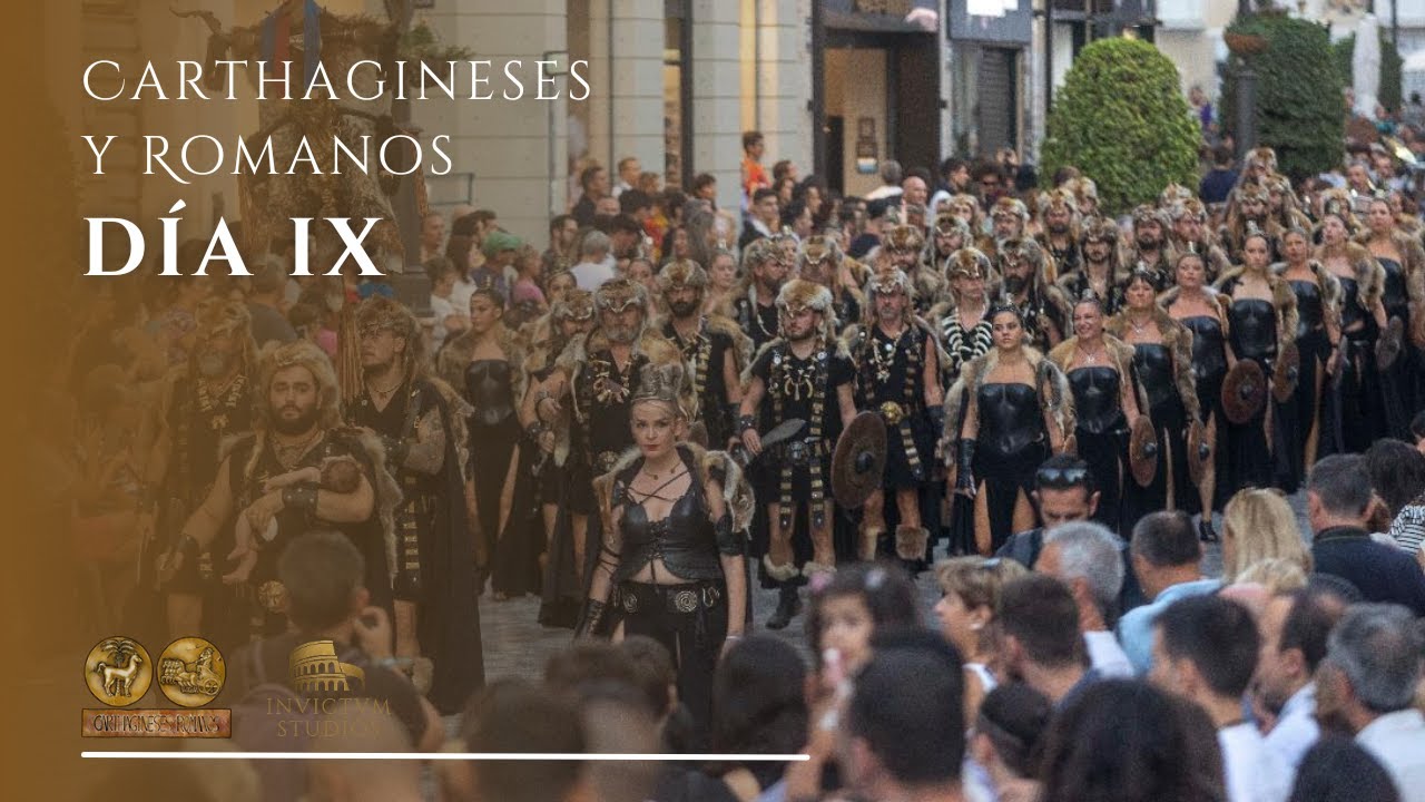 CARTHAGINESES Y ROMANOS 2025 - Día 9 | Desfile General | Directo