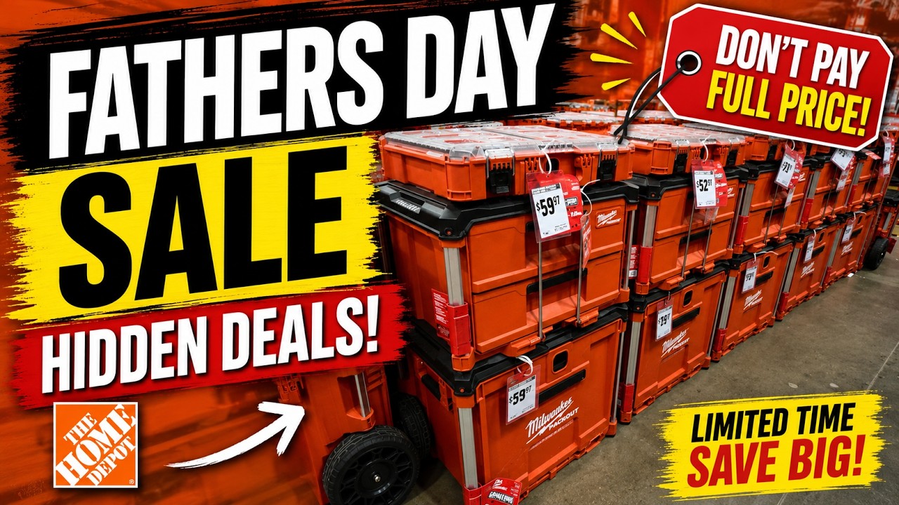 Home Depot's Father's Day Sale
