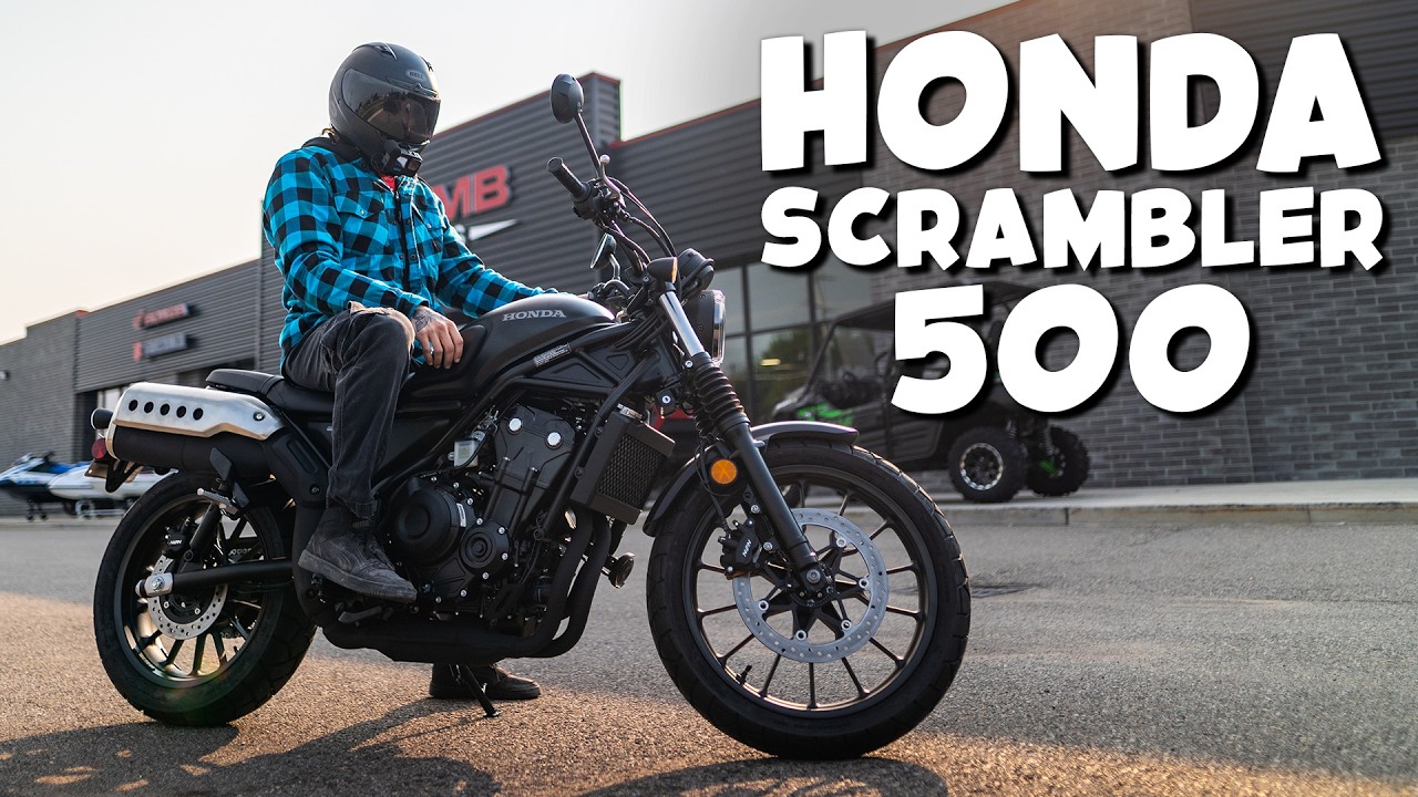 Обзор тест-драйва Honda Scrambler SCL500 2025 года — мощность, комфорт и внедорожные качества
