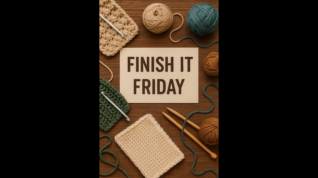 FINISH IT FRIDAY EPISODE 20 - HOW MUCH DID I GET DONE? - CROCHET - CROCHET BLANKET