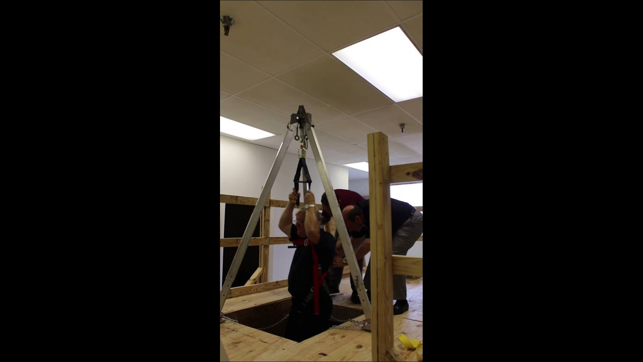 Confined Space Entry Demonstration