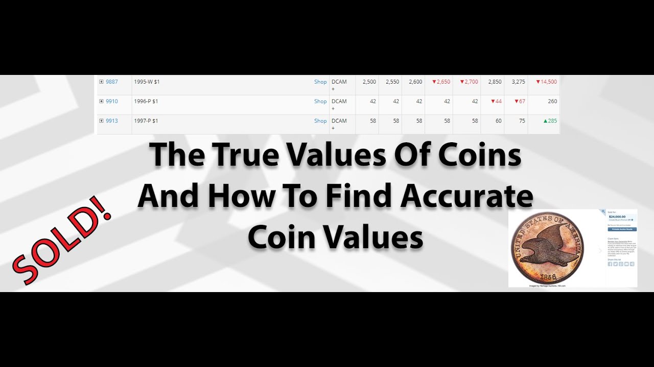 Real Coin Values - What Is The True Value Of Your Coins? How To Find Out