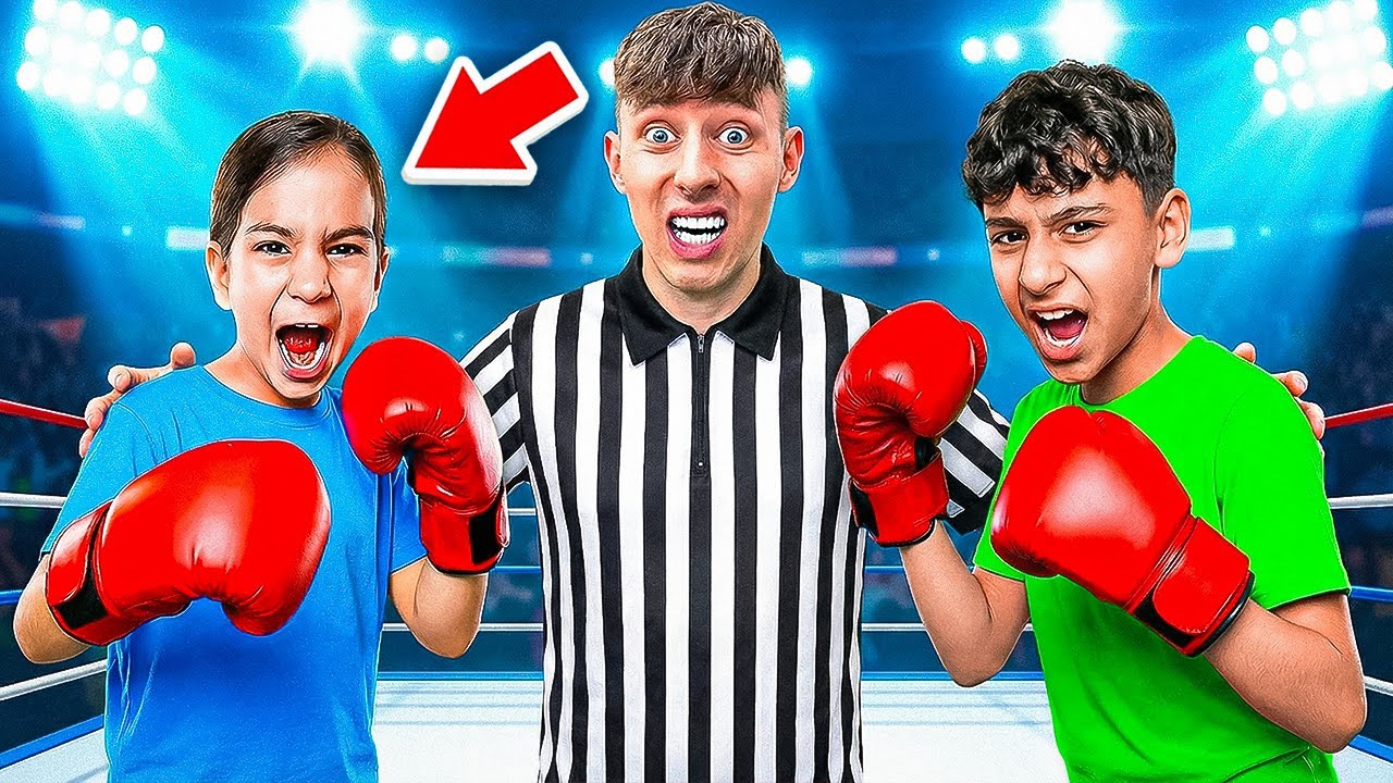 KLEINER JUNGE trifft JALAL im BOXRING!😱