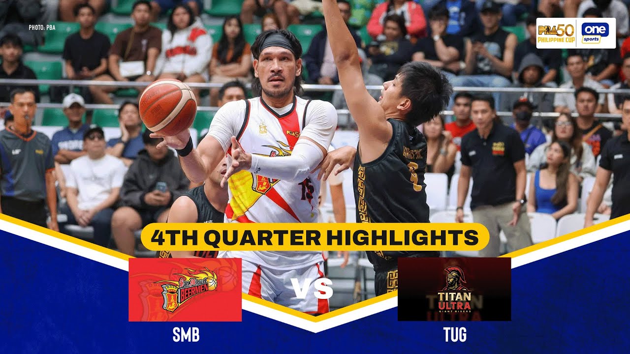 TITAN ULTRA vs. SAN MIGUEL | 4TH QUARTER HIGHLIGHTS | PBA SEASON 50 PHILIPPINE CUP | NOV. 12, 2025