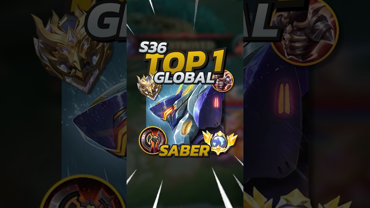 71% побед при сборке Saber S36! Mobile Legends #mobilelegends #mlbb #gaming #MLBBCreator