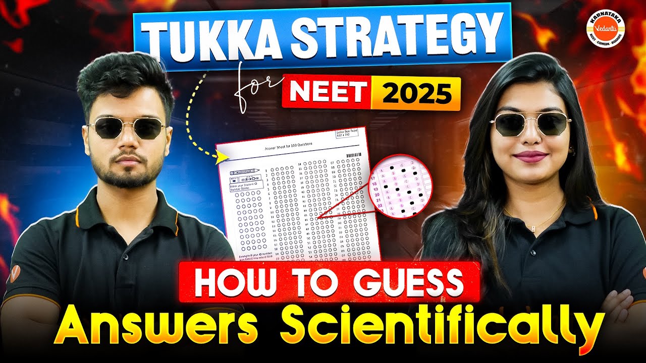 NEET 2025 Tukka Strategy 🔥 | Scientific Guessing Tips by Gopika Ma&rsquo;am & Basavaraj Sir!