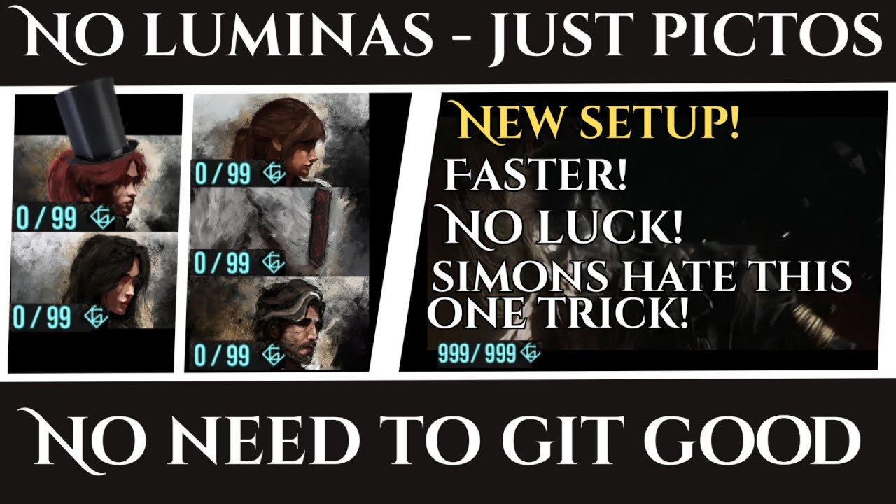Beating Simon - No Luminas, No Dodge, No Parry - No Need to Git Gud, Expert difficulty Expedition 33