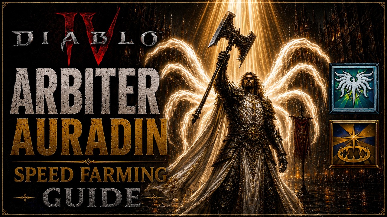 Diablo 4 &mdash; Гайд на Паладина через &laquo;Арбитр&raquo; и &laquo;Ауридин&raquo;: скоростной фарм, 14-й сезон