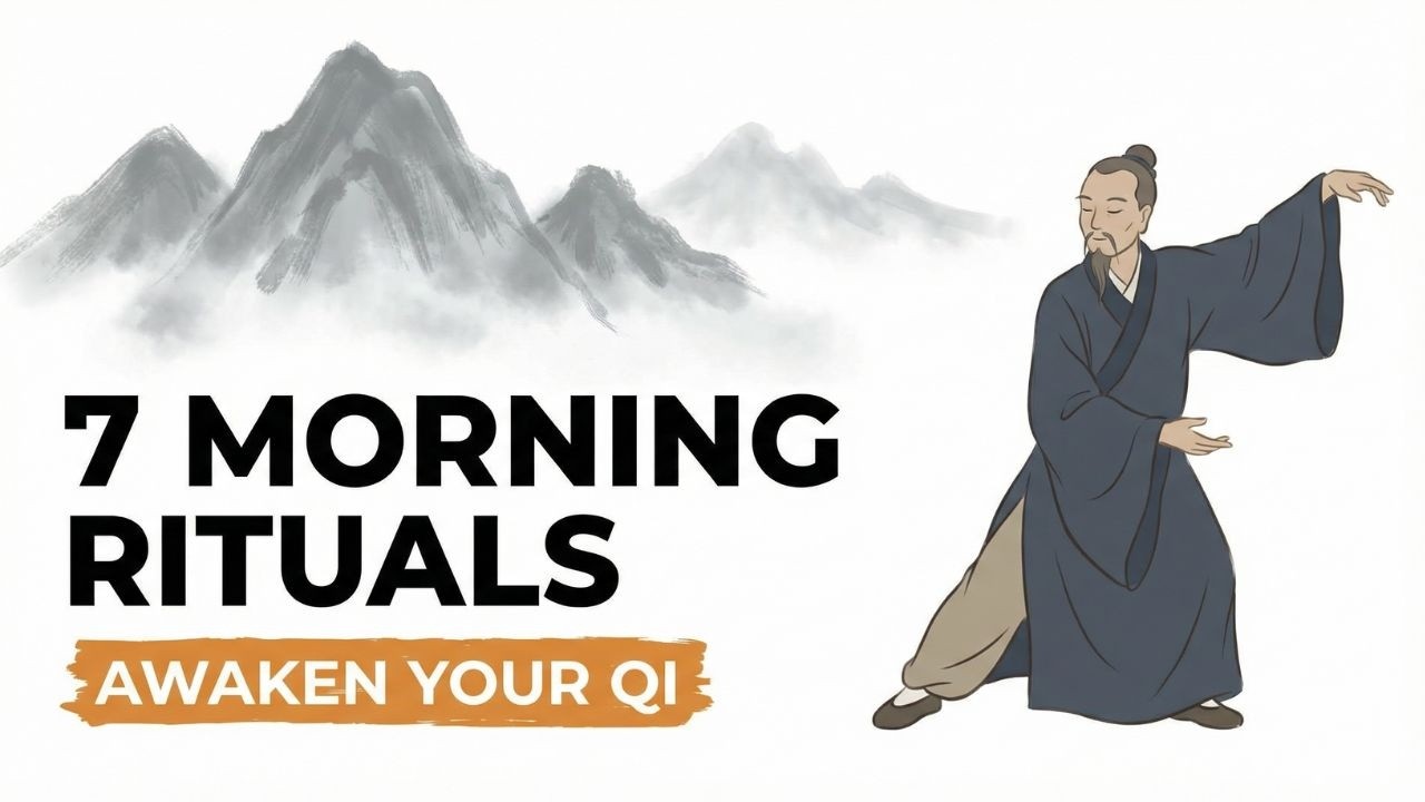7 Taoist Rituals That Awaken Your Qi (Do Them Every Morning)