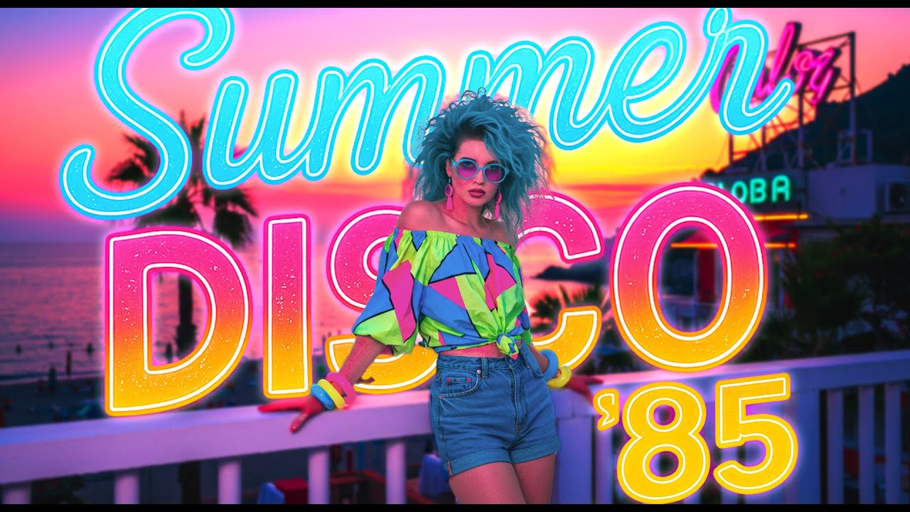 Золотой Час Летнего Диско | 80s Euro & Italo Dance Mix (с текстами) | 80s Dimension VOL.15