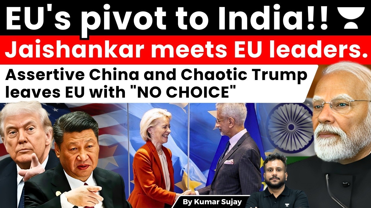 From FTA to Hormuz: Jaishankar's EU talks signal India's growing weight as strategic partner
