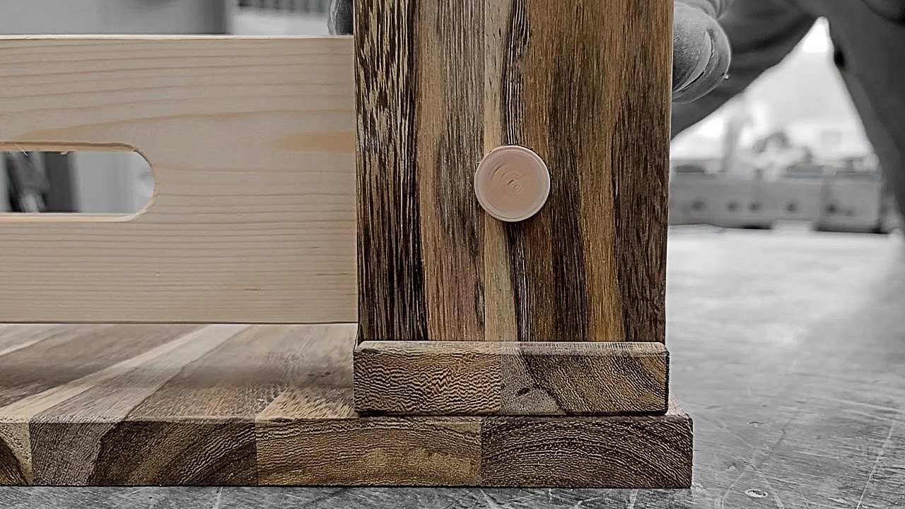 750мм←→1350мм Transformation Table / The secret of the table lies in the double joint. / DIY