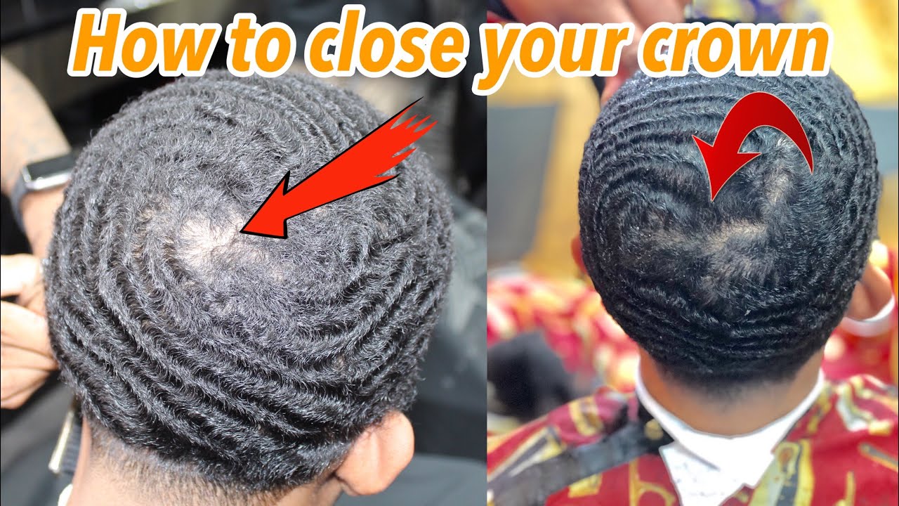 360Waves: HOW TO CLOSE YOUR CROWN  & GET RID OF THAT BIG LINE IN YOUR CROWN  ( FULL TUTORIAL )