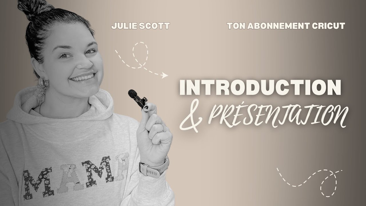 Cours 1 - CRICUT- Présentation et introduction
