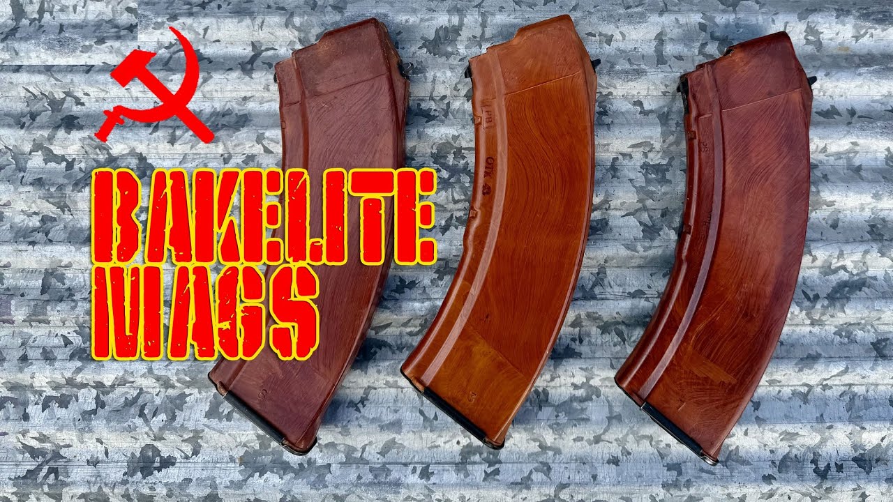 Cold War Bakelite AK Magazines!