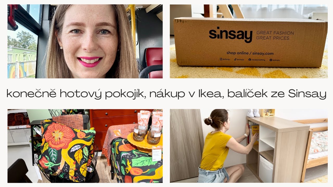 KONEČNĚ HOTOVÝ DĚTSKÝ POKOJ 🧸| DALŠÍ PODZIMNÍ DEKORACE TEDI, ACTION, SINSAY🍂