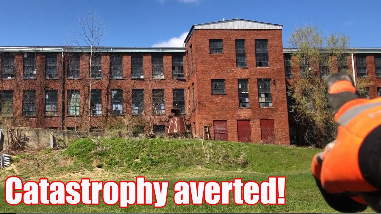 Spring Cleanup at Brown Shoe Abandoned Building