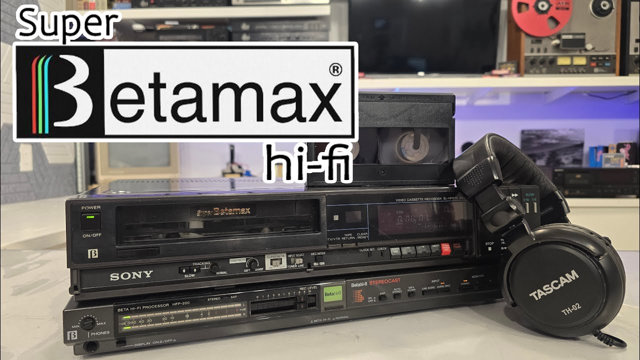 Sony SuperBeta HiFi — забытый пионер в области домашней аудио- и видеозаписи #betamax #ретроспектива