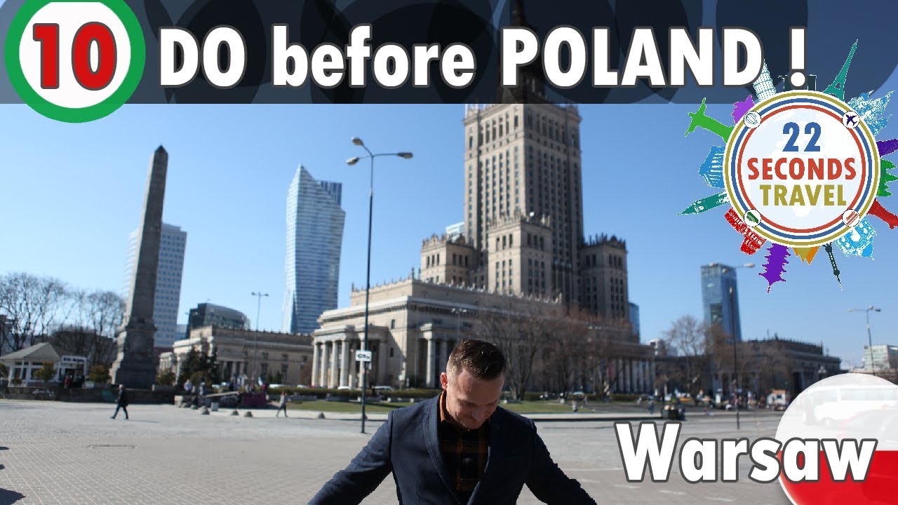 🇵🇱 DO Before POLAND 2022 TOP 10 Visit Warsaw 2022 POLAND