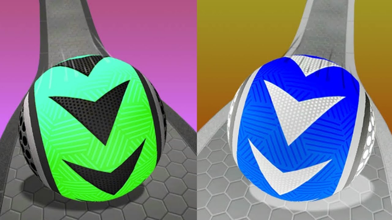 Rolling Ball Sky Escape vs Reverse Speed Run   Walkthrough ,iOS Android Colour Ball  Run  New Update
