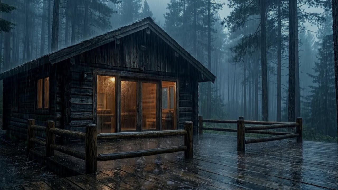 Peaceful Forest Rainfall 🌲 | Sleep Better with Nature Sounds