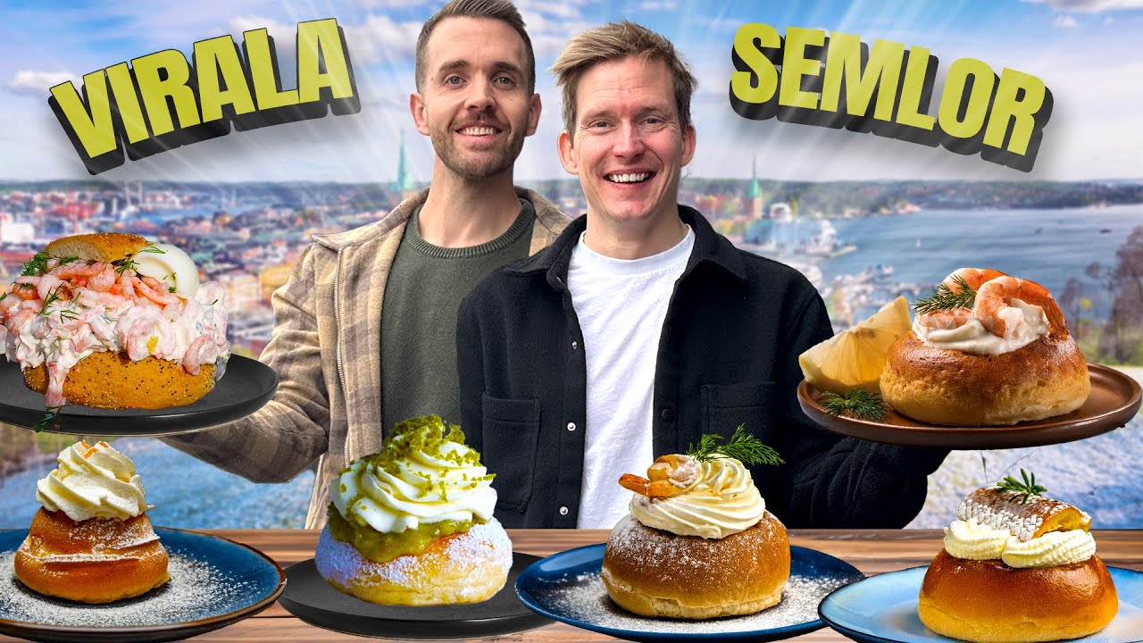 JAKTEN PÅ SVERIGES KONSTIGASTE SEMLOR!