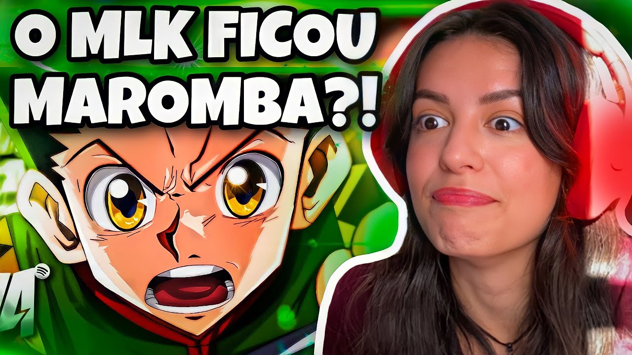REACT Gon (Hunter x Hunter) - Caçador | M4rkim | gostosa reagindo