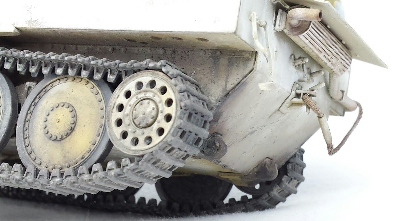 No-Pigments Mud Effects for Model Tanks (Part 2) -- Oil Paint & Wet Effects