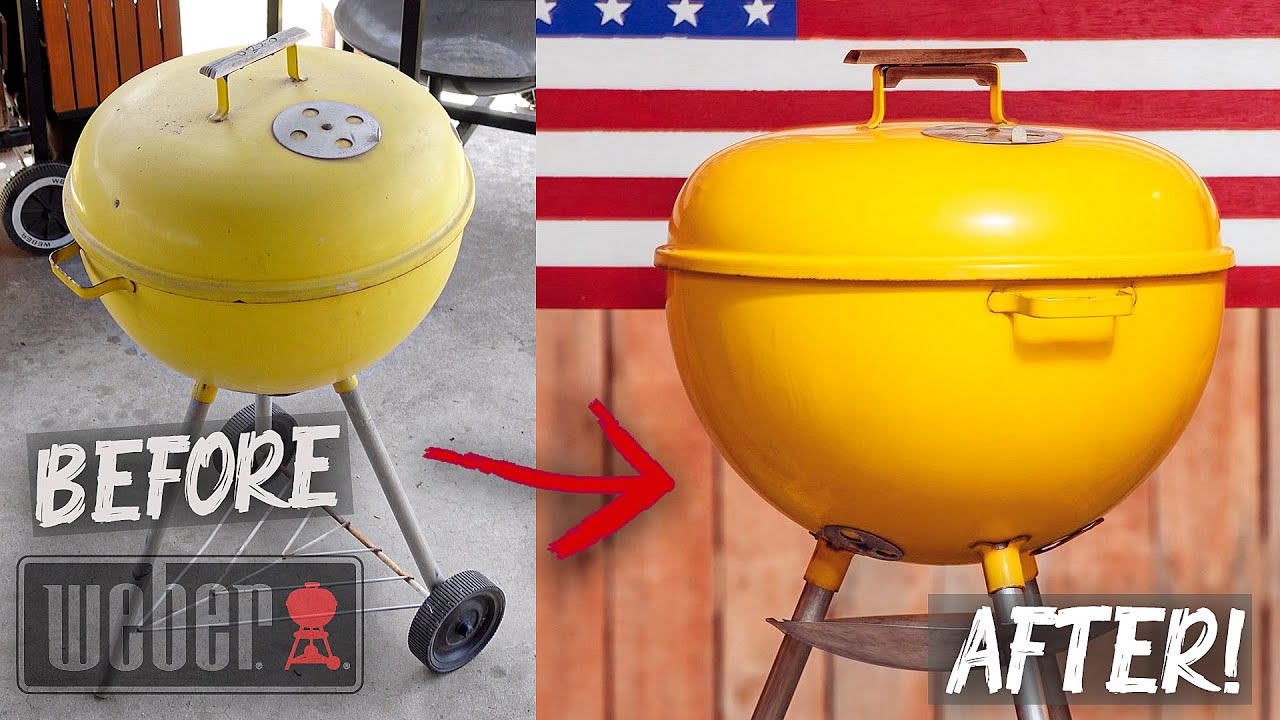 Restoration of a Vintage Weber Kettle BBQ Grill