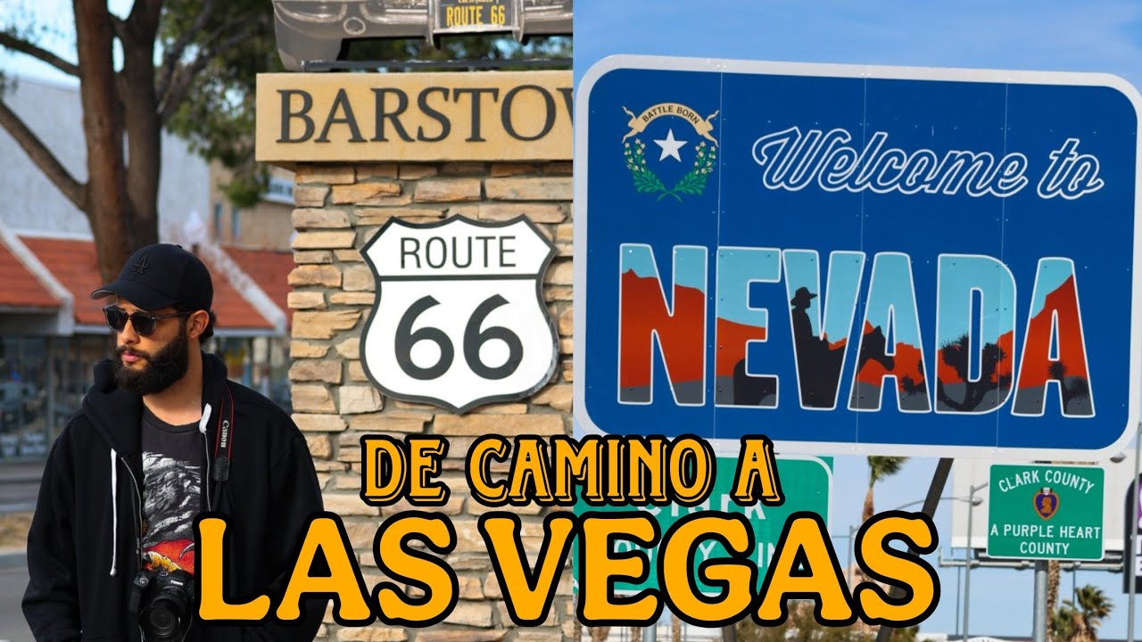 Viaje por carretera de Los Angeles a Las Vegas/ 8 paradas de camino a Las Vegas y cerca de la ciudad