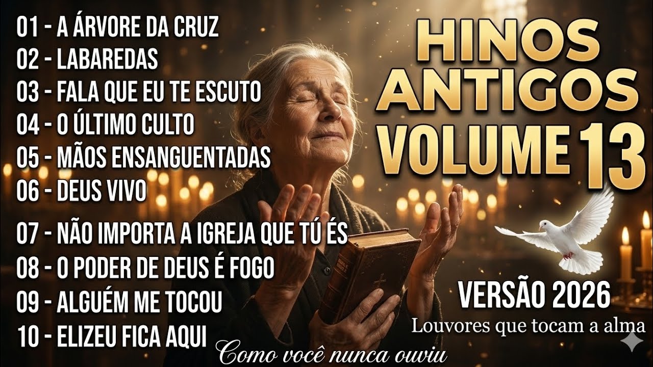 HINOS ANTIGOS QUE MARCARAM GERA&Ccedil;&Otilde;ES (Presen&ccedil;a de Deus) @Devocional-Diarios 