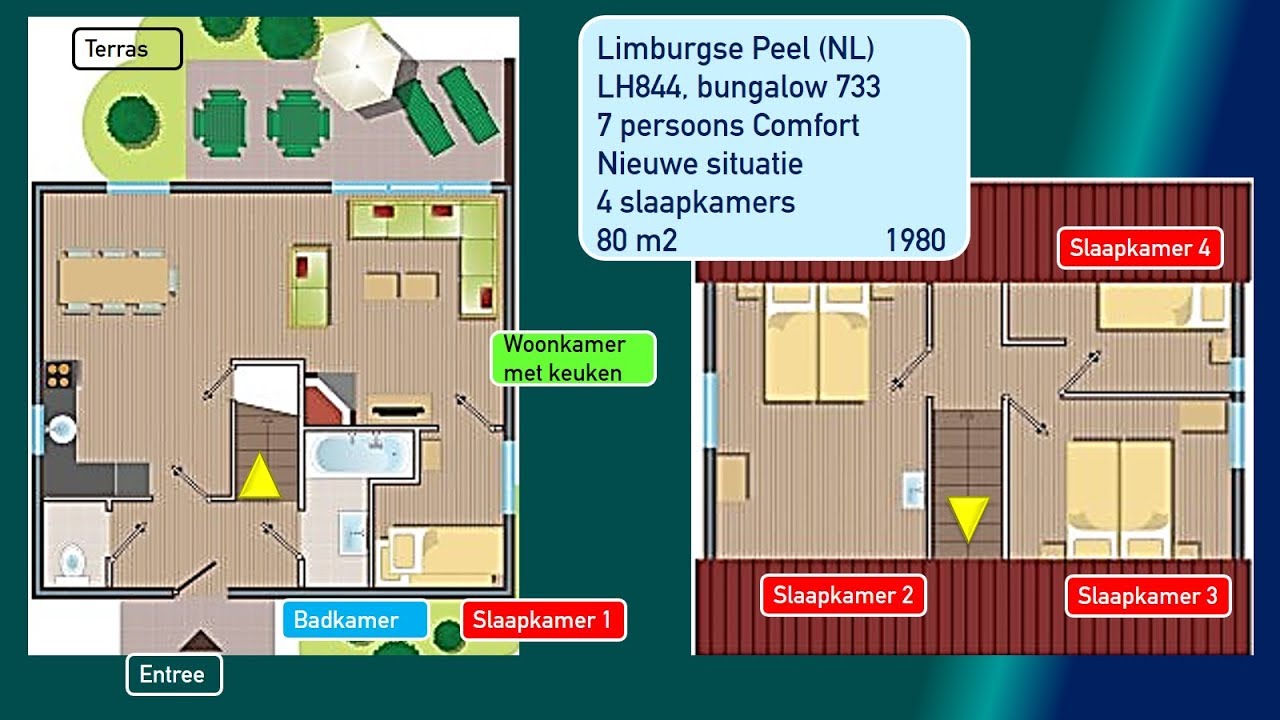Center Parcs Limburgse Peel bungalow 733 (2019)