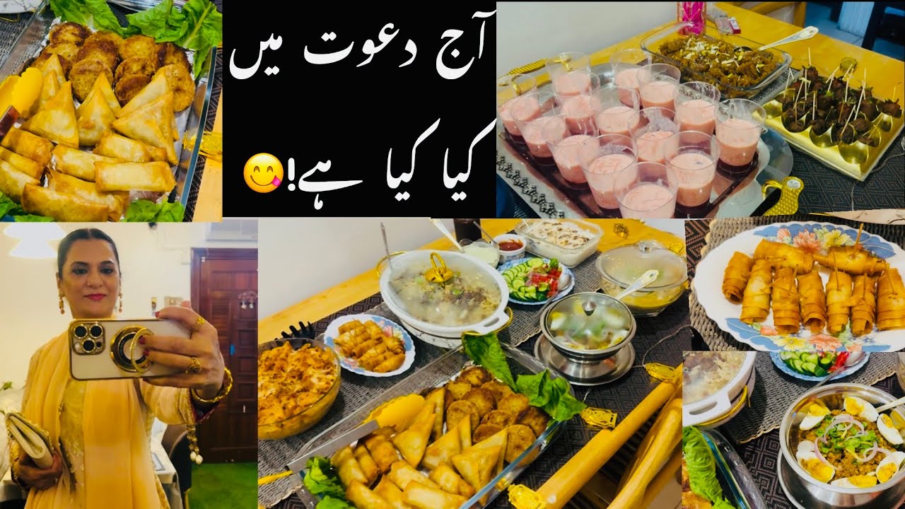 Lovely Dawat Menu | How to serve Falooda | Dawat Recipes 2025  | Niliz Cook Book