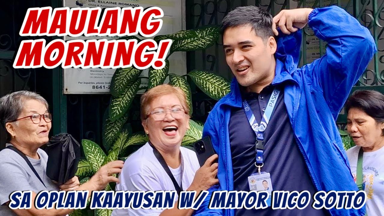 MAYOR VICO, VM DODOT at CONG. ROMAN SA OPLAN KAAYUSAN SA BRGY. MAYBUNGA, PASIG CITY