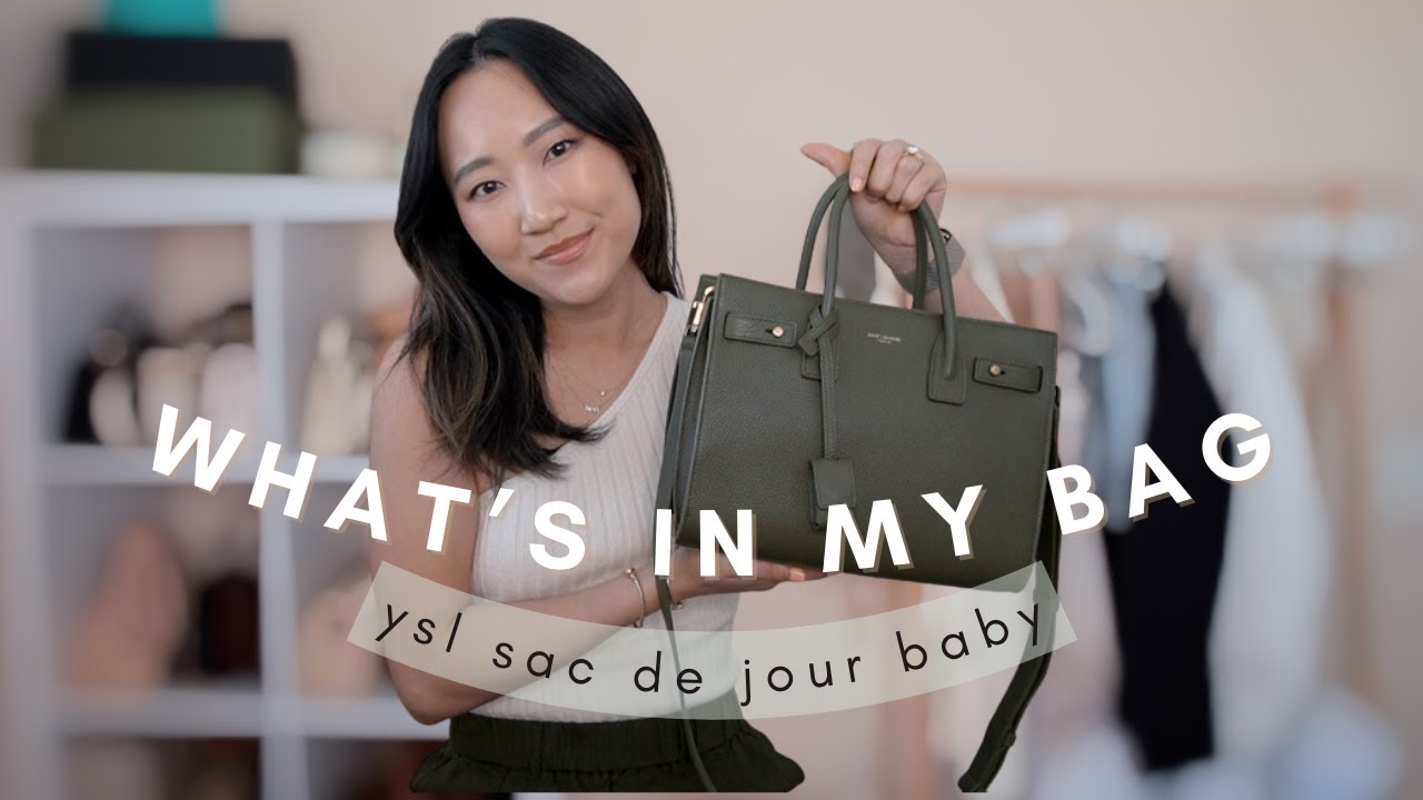 ВНУТРИ ДЕТСКОЙ СУМКИ SAC DE JOUR ОТ AMY SUN | обновлено содержимое моей сумки ✨