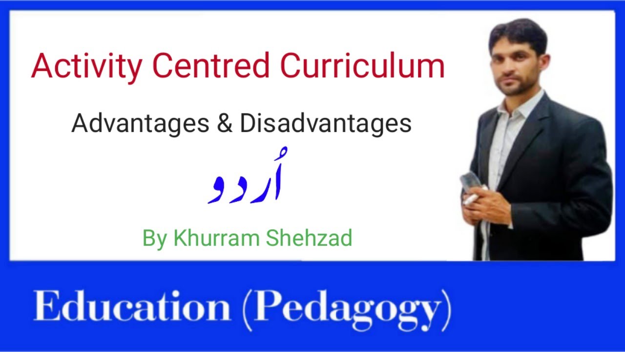 Activity Centred Curriculum in Urdu