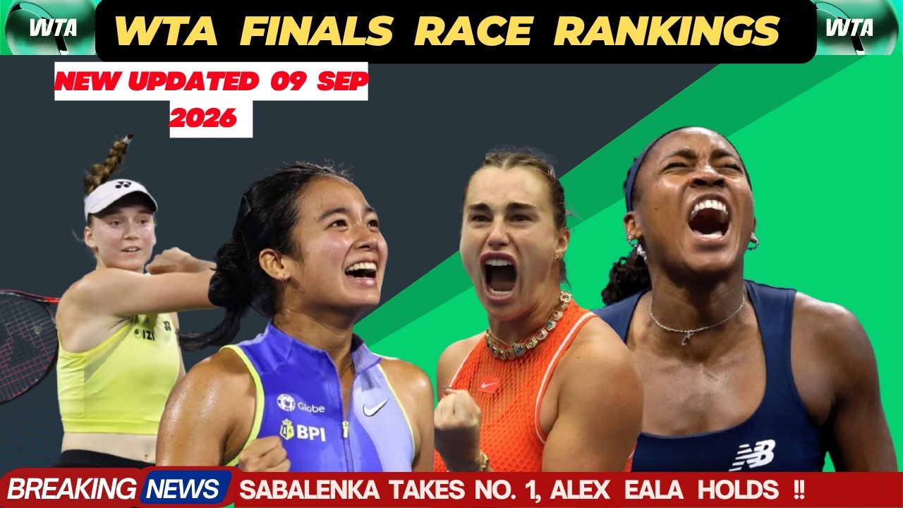 НОВЫЙ ШОК В ФИНАЛЕ WTA! Сабаленка занимает первое место | EALA ПРОДОЛЖАЕТ - Открытый чемпионат СШ...