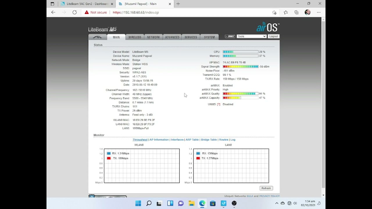 Lite Beam Ac Gen 2 access Point | Basit Ali Mumtaz | internet service providers