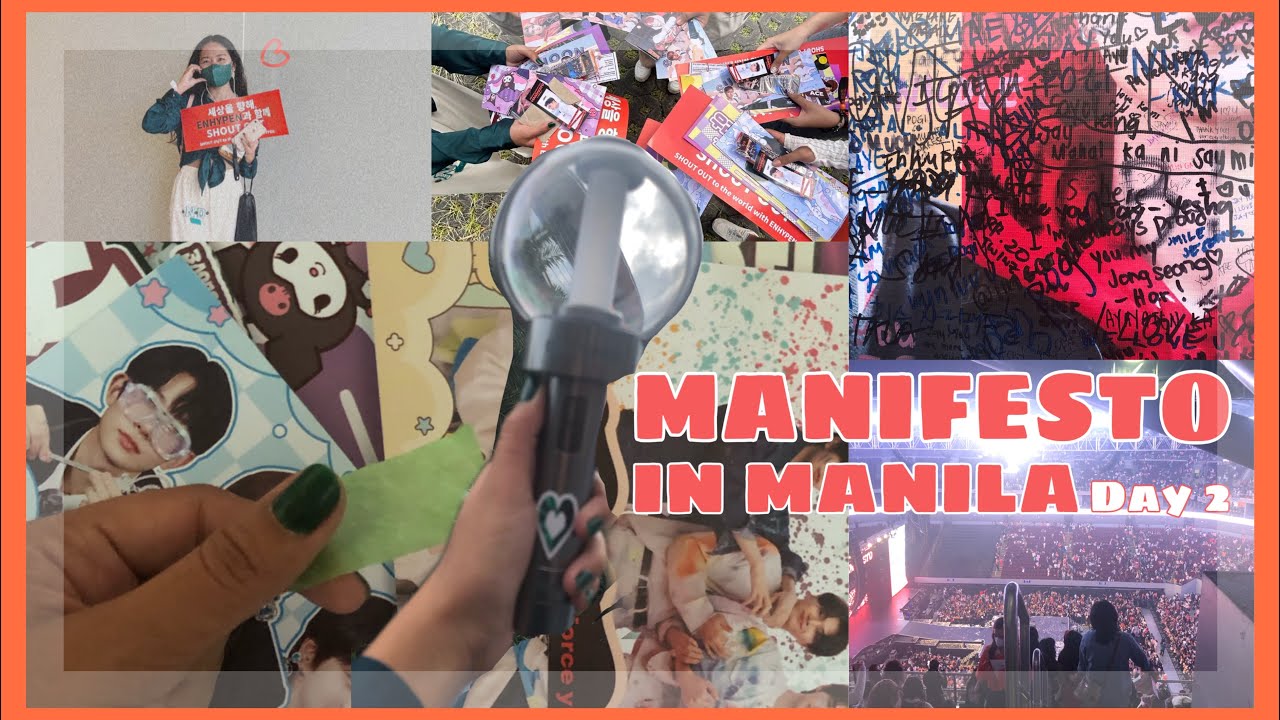 ENHYPEN MANILAFESTO IN SUMMARY (Day 2) Vlog