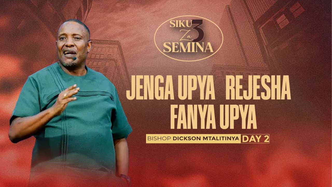 REBUILD , RESTORE AND RENEW || DAY 2 || BISHOP DICKSON MTALITINYA || Thursday, 8th January 2026